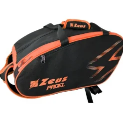 Zeus Padel^Padel Bag Pala de pádel Bolso negro naranja
