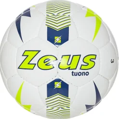 Zeus Balones De Fútbol^Pallone Tuono Balón de fútbol blanco amarillo