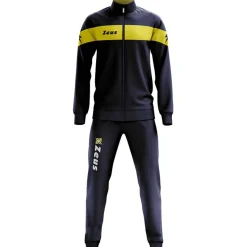 Hombre Zeus Chándales|Equipaciones^Tuta Apollo Hombre Chándal Marino amarillo