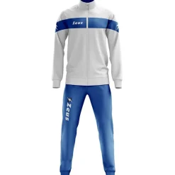 Hombre Zeus Chándales|Equipaciones^Tuta Apollo Hombre Chándal blanco azul