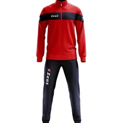 Hombre Zeus Chándales|Equipaciones^Tuta Apollo Hombre Chándal Rojo Marino