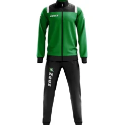 Hombre Zeus Chándales|Equipaciones^Tuta Relax Vesuvio Hombre Chándal Verde Negro