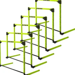 Zeus Atletismo|Running^Valla de entrenamiento ajustable altura 10-60 cm Pack de 6